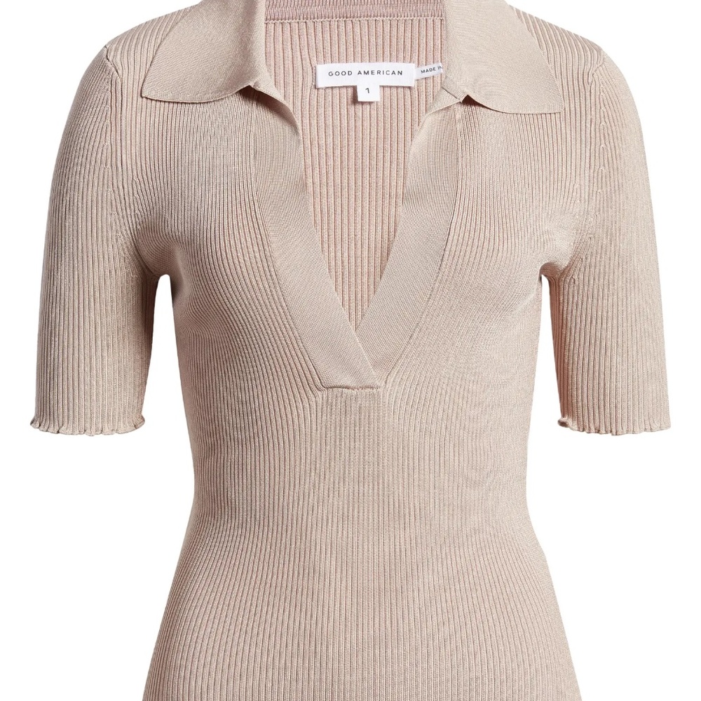 Good American Ribbed Polo - Picture 3 of 4